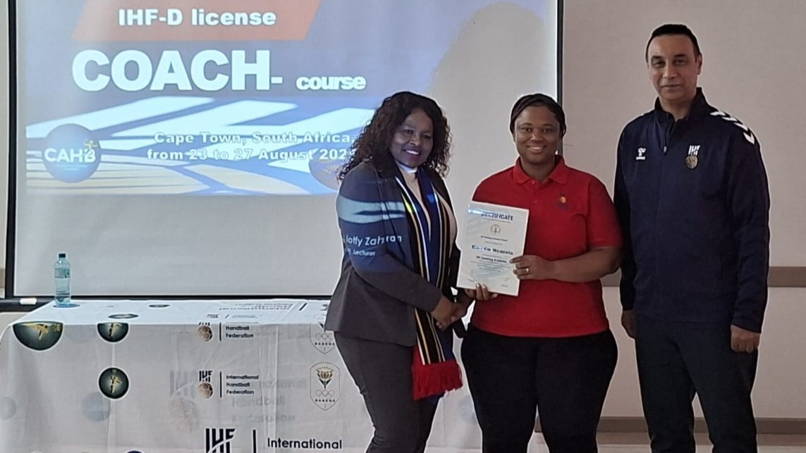 Blondie IHF D-licensed coach