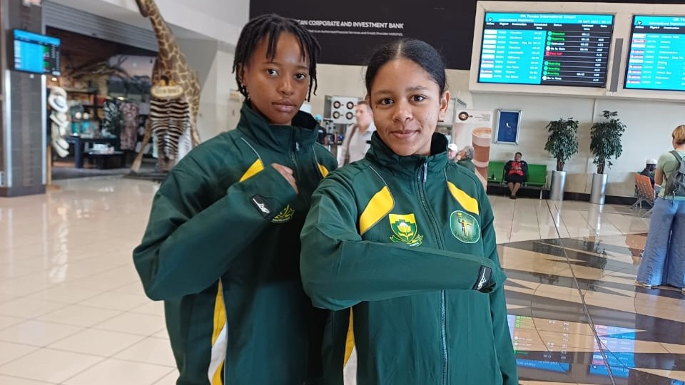Three academy girls in SA team